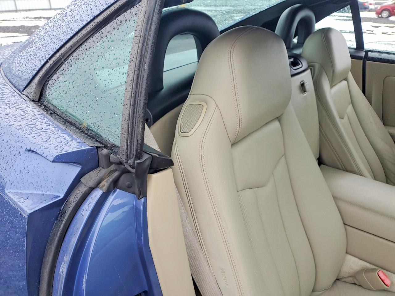 2006 Cadillac Xlr Blue vin: 1G6YV36A665600901