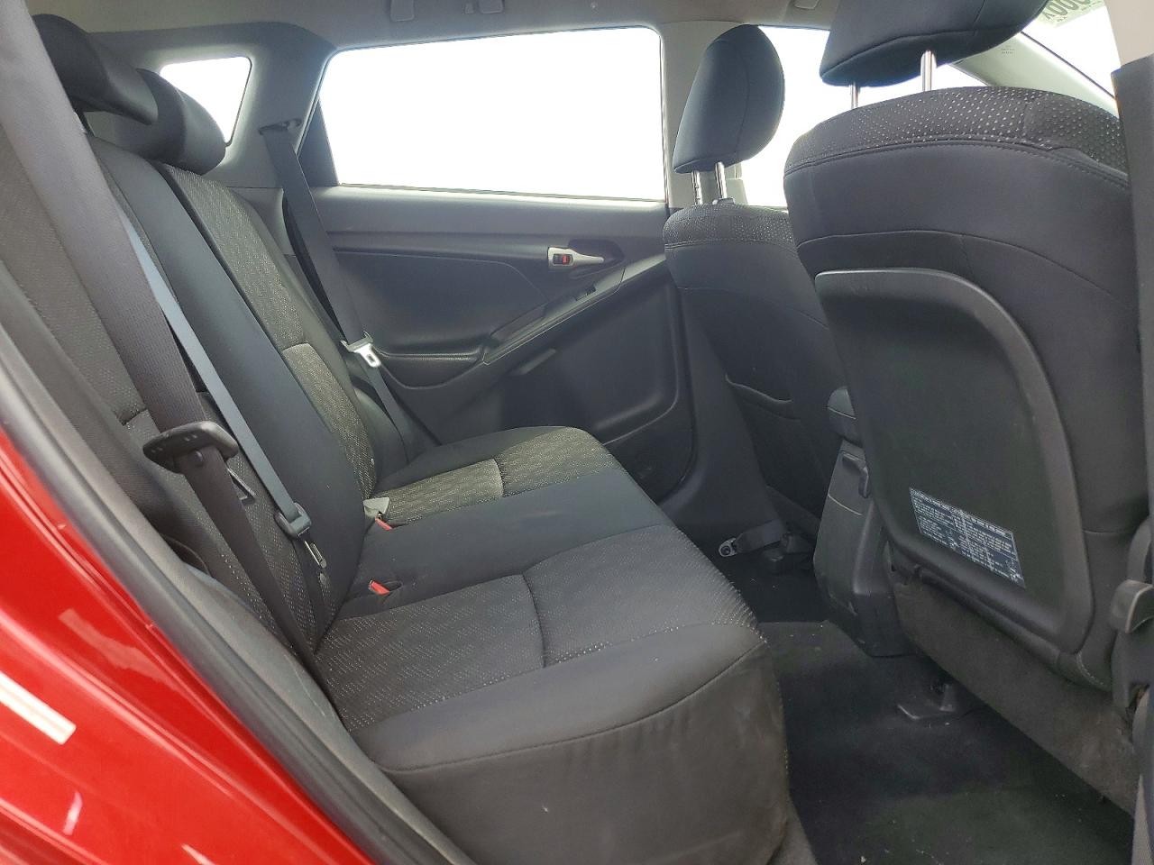2009 Pontiac Vibe Red vin: 5Y2SM67089Z463339