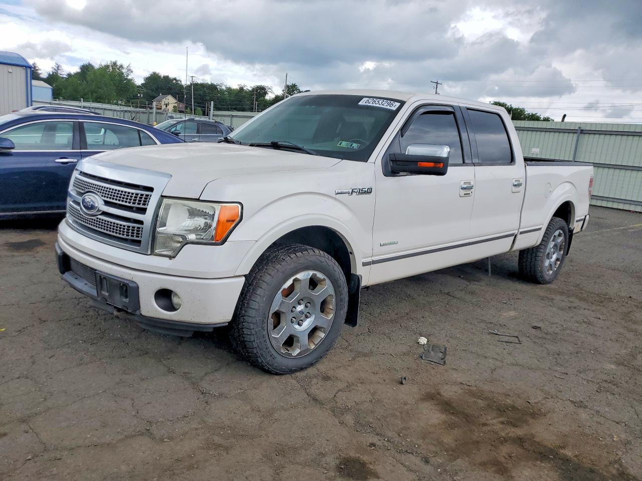 2011 Ford F150 Supercrew White vin: 1FTFW1ETXBFC96386
