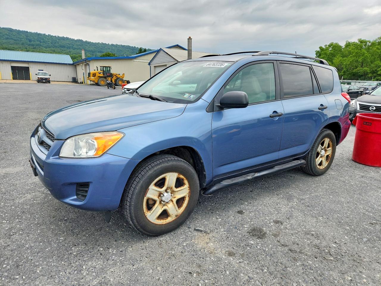 2010 Toyota Rav4 Base Blue vin: 2T3BF4DV3AW081576