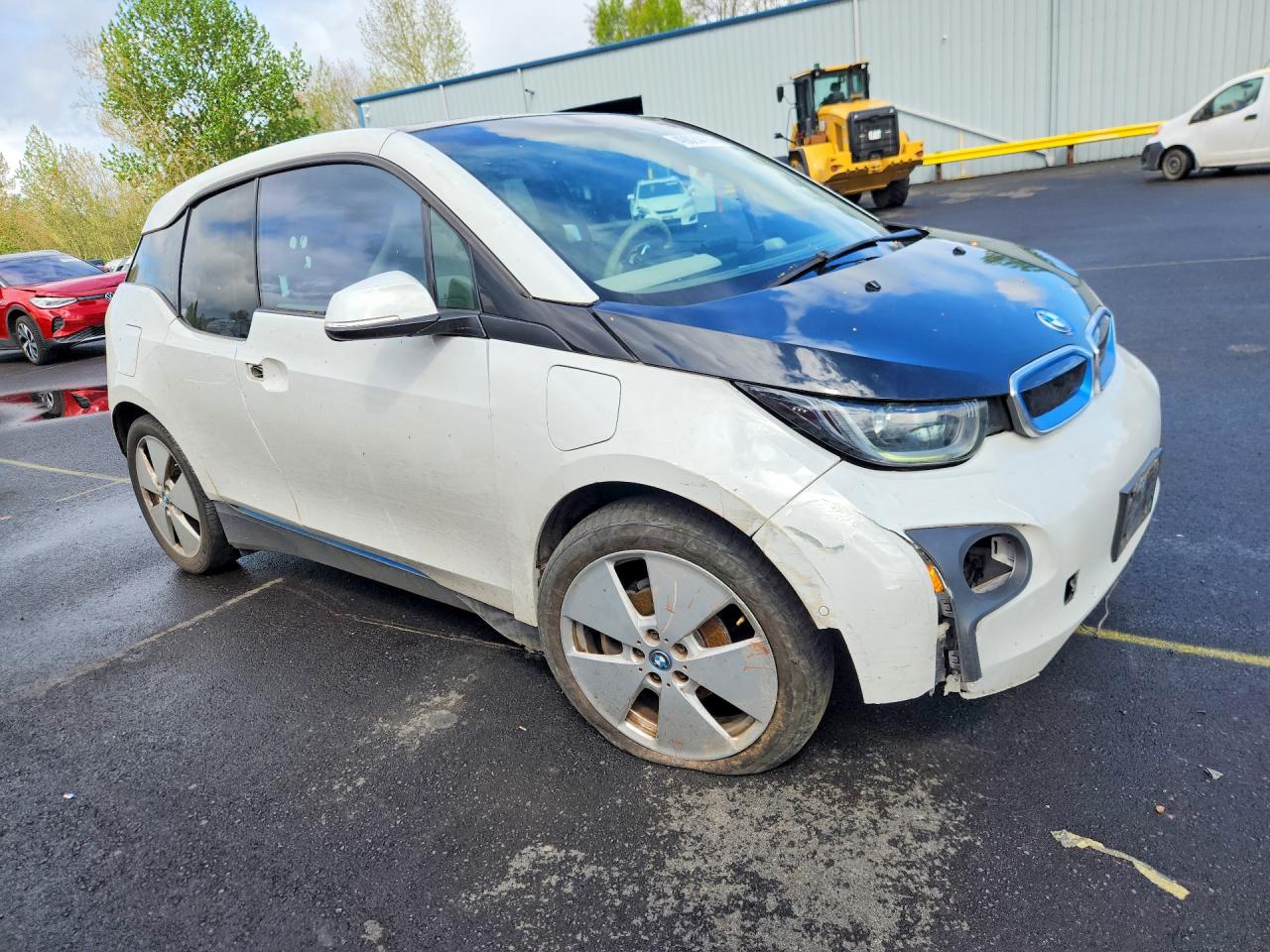 2015 Bmw I3 Rex White vin: WBY1Z4C58FV504248