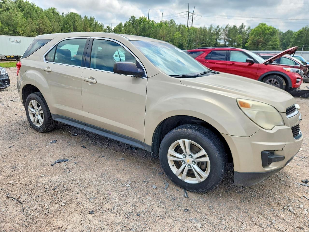 2011 Chevrolet Equinox Ls Cream vin: 2GNALBEC9B1265878