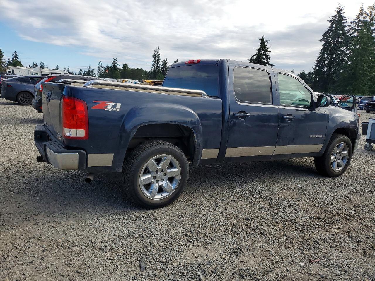 2007 Gmc New Sierra K1500 Синий vin: 2GTEK13M471564169