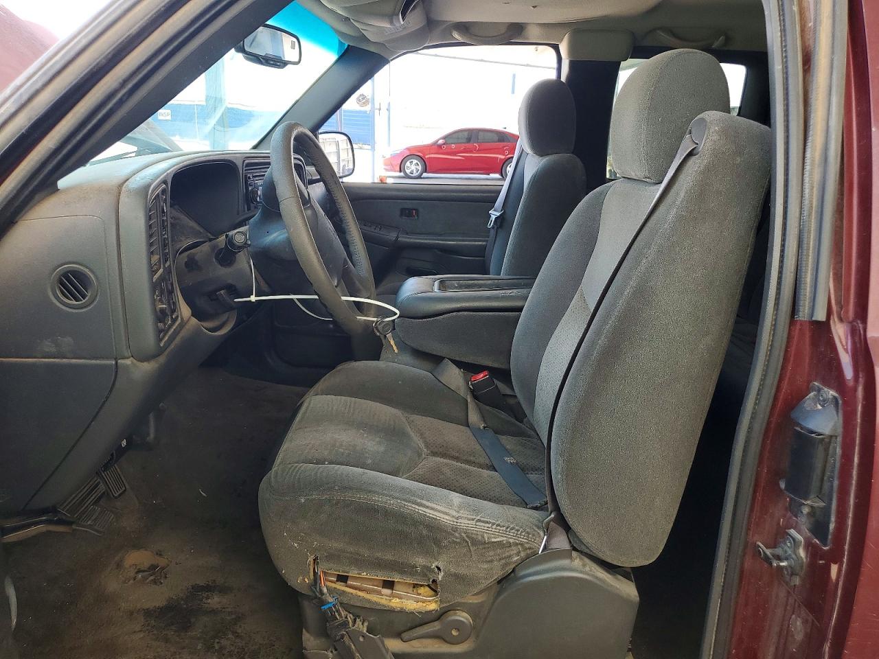 2003 Chevrolet Silverado K1500 Maroon vin: 1GCEK19T73E325450