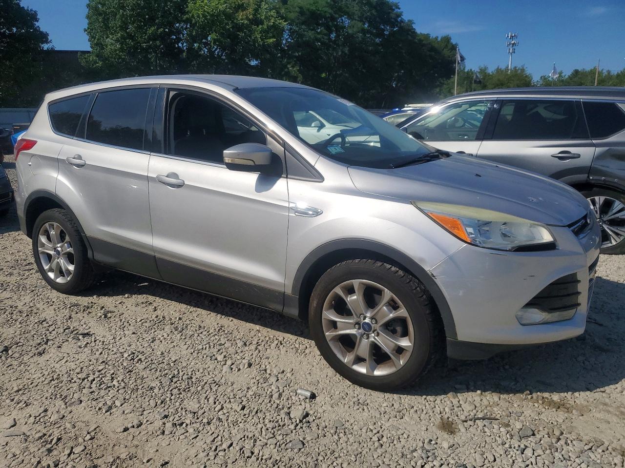 2013 Ford Escape Sel Gray vin: 1FMCU0H99DUD11201