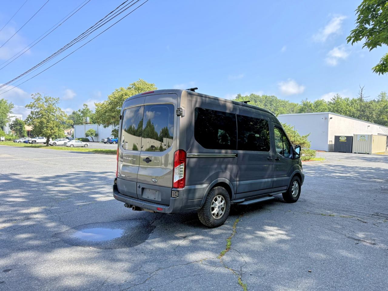 2015 Ford Transit T-150 Charcoal vin: 1FMZK1CG6FKB18322