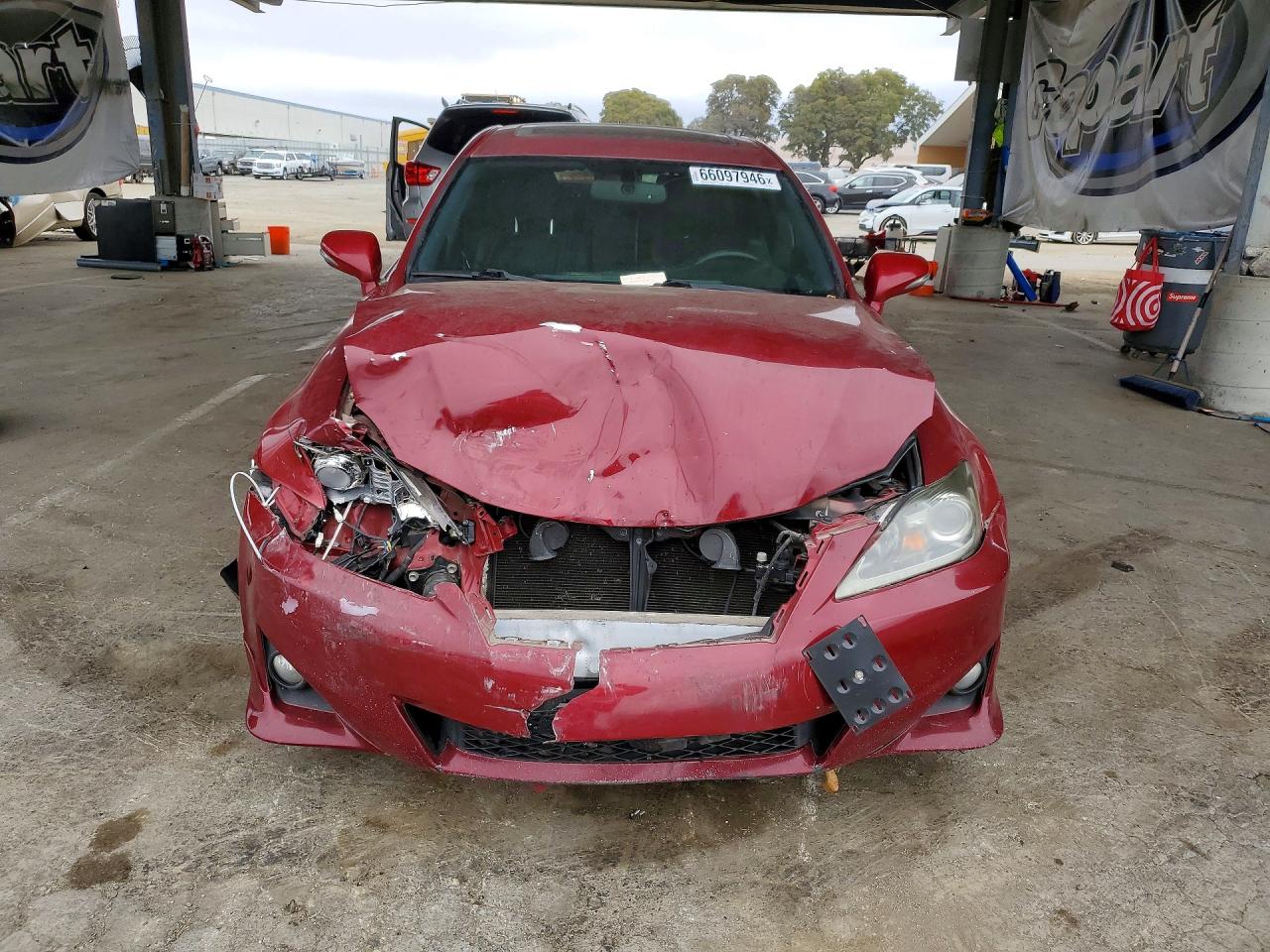 2013 Lexus Is 250 Burgundy vin: JTHBF5C27D5189724