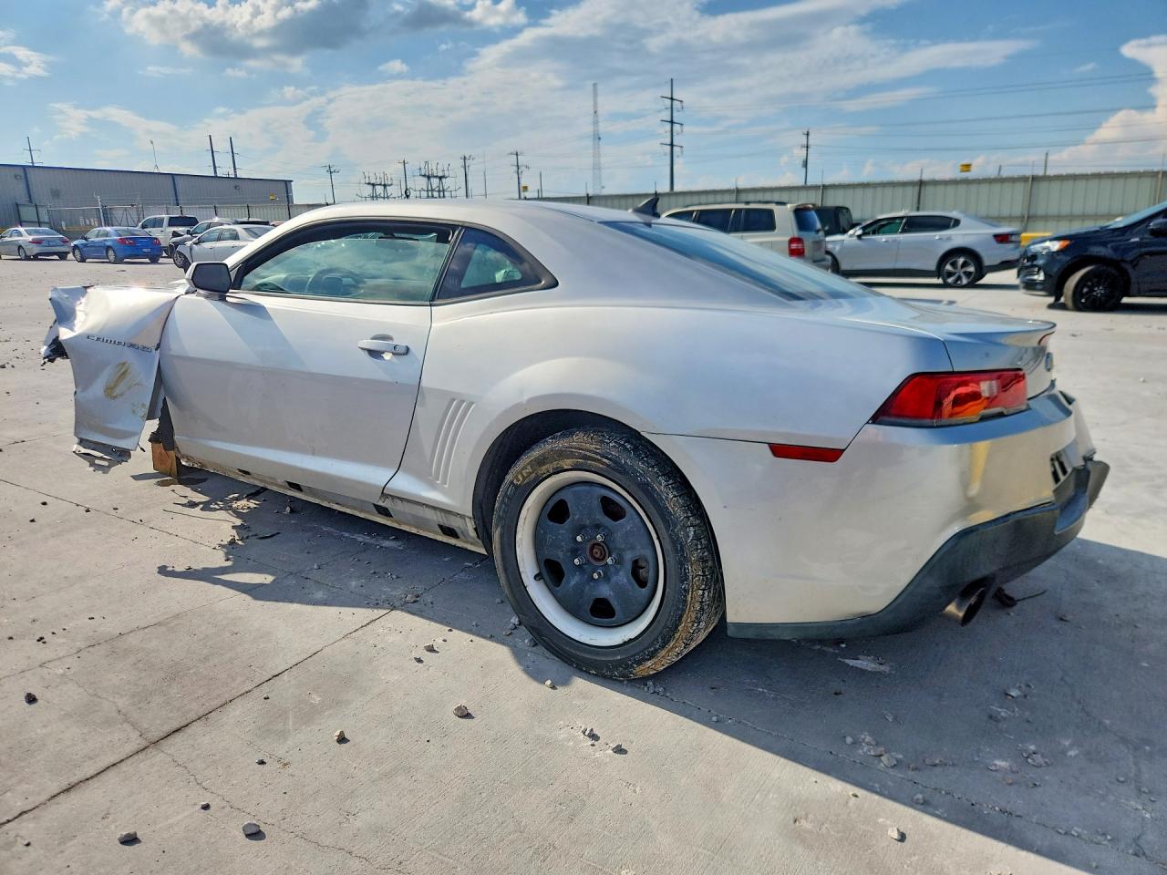 2014 Chevrolet Camaro Lt Серебряный vin: 2G1FB1E30E9268310