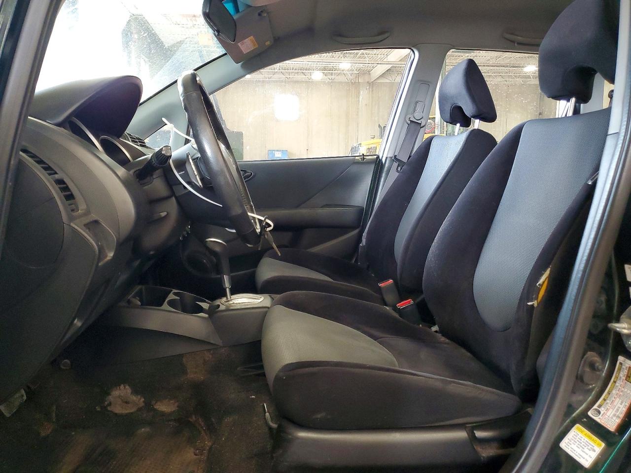 2007 Honda Fit S Зеленый vin: JHMGD38667S023826