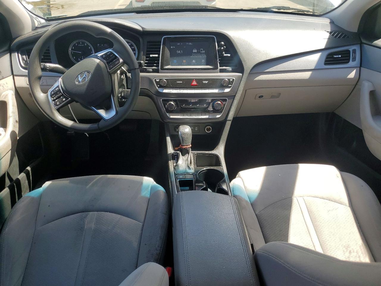 2018 Hyundai Sonata Se White vin: 5NPE24AF6JH680534