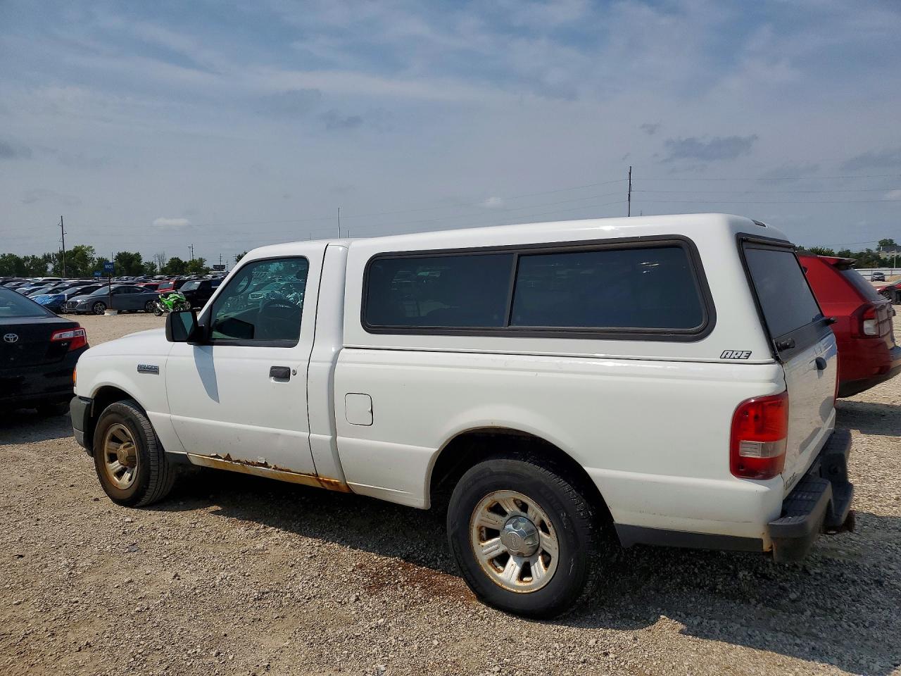2011 Ford Ranger White vin: 1FTKR1AD8BPA39757