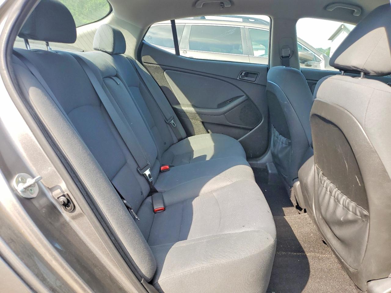 2015 Kia Optima Lx Gray vin: 5XXGM4A78FG515969