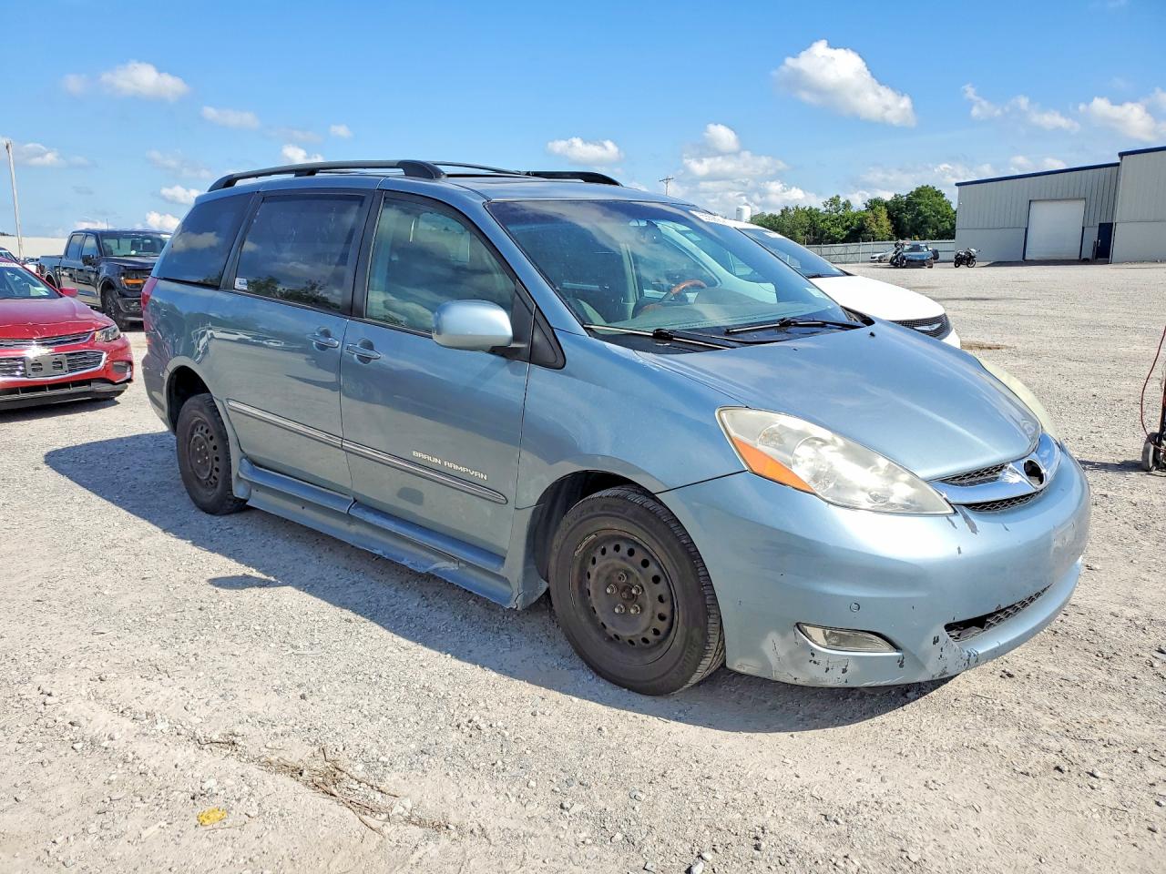 2007 Toyota Sienna Xle 7-passenger Blue vin: 5TDZK22C77S009757