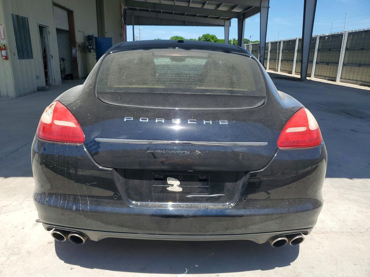 2012 Porsche Panamera S Black vin: WP0AB2A79CL061582