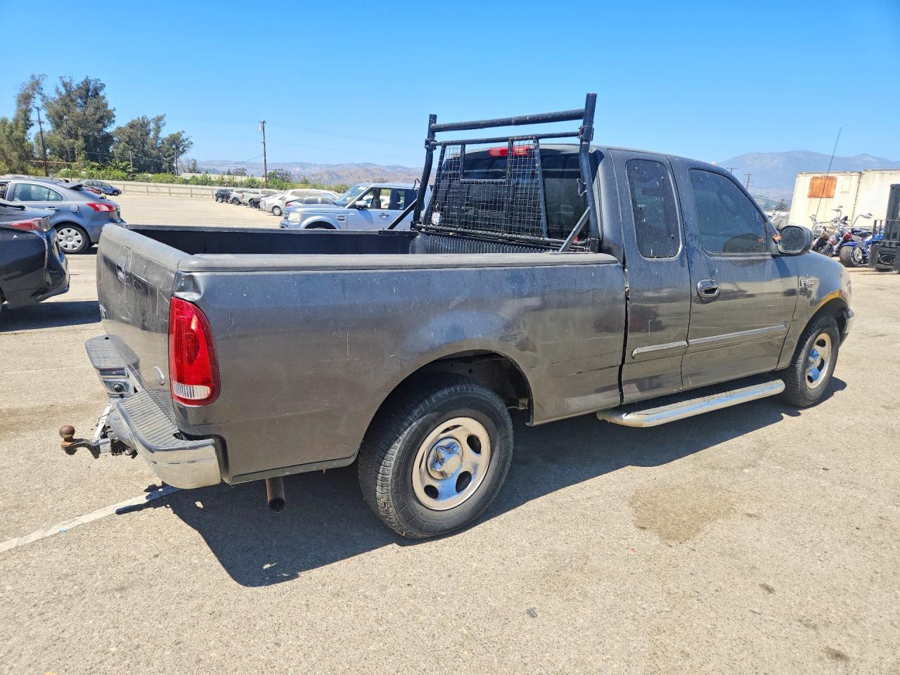 2003 Ford F150 Gray vin: 1FTRX17213NA99497