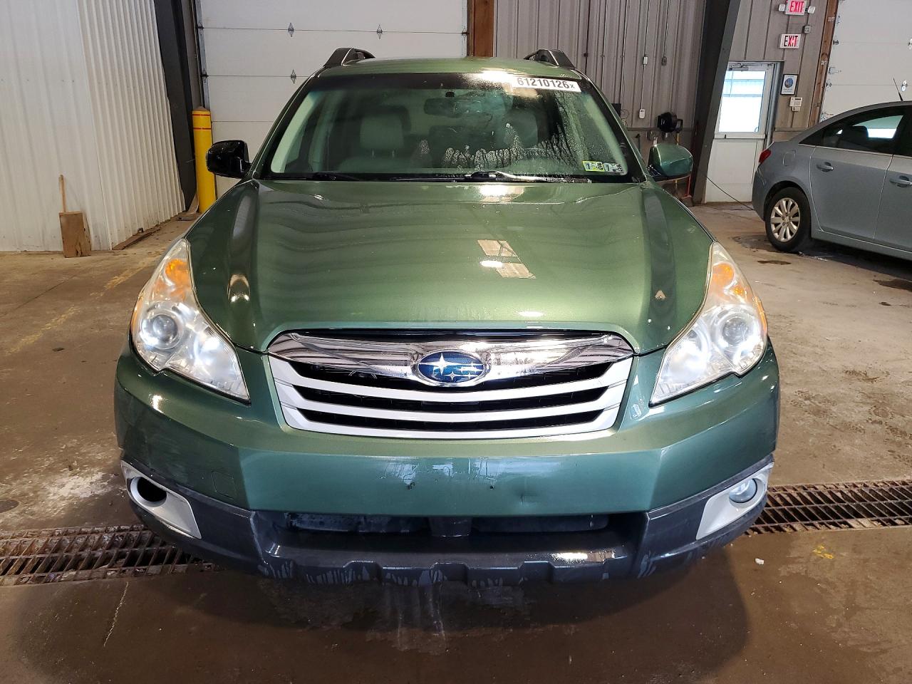 2012 Subaru Outback 2.5i Premium Green vin: 4S4BRBCC8C3244042