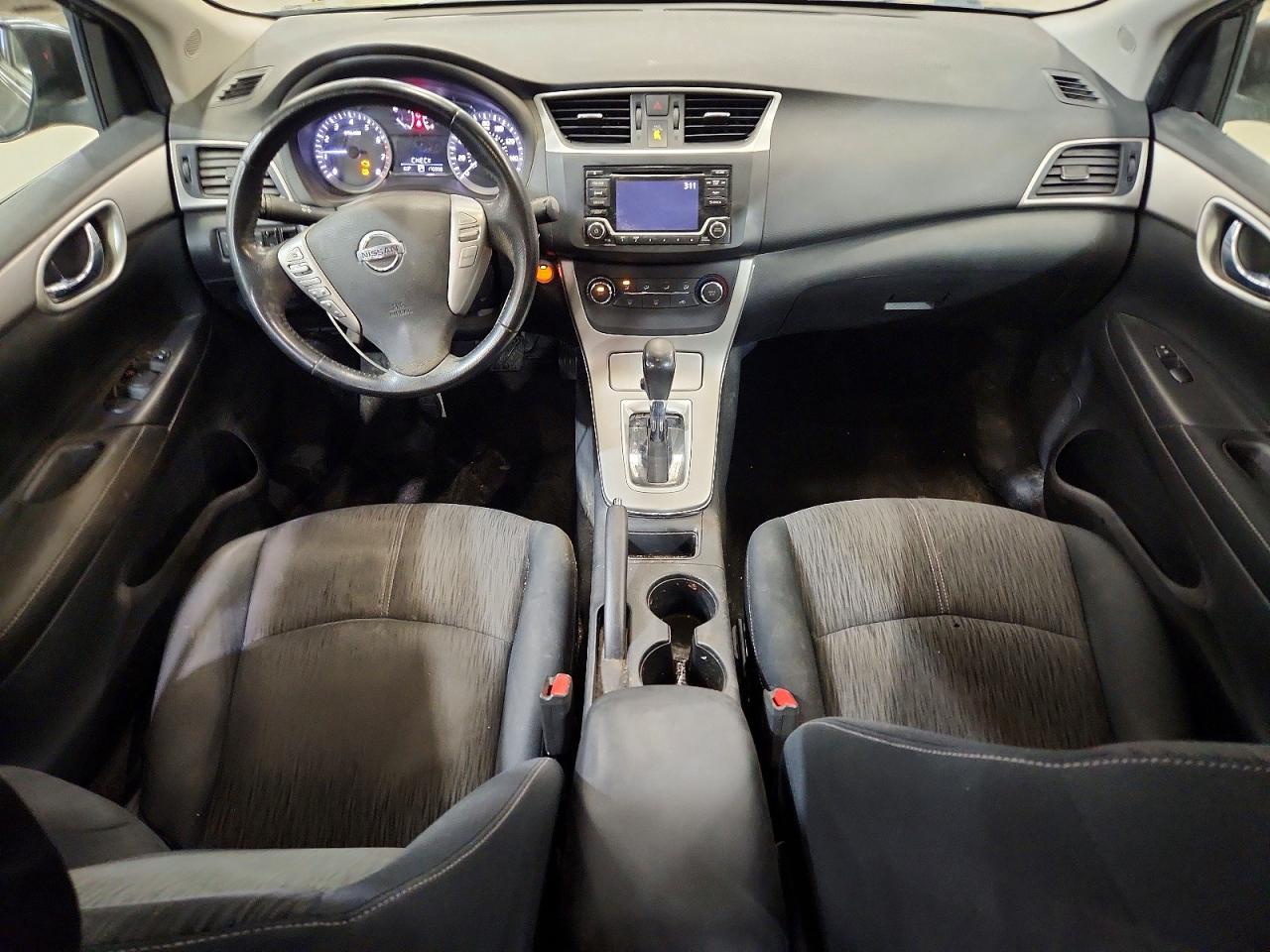 2015 Nissan Sentra Sv Черный vin: 3N1AB7AP2FL683076