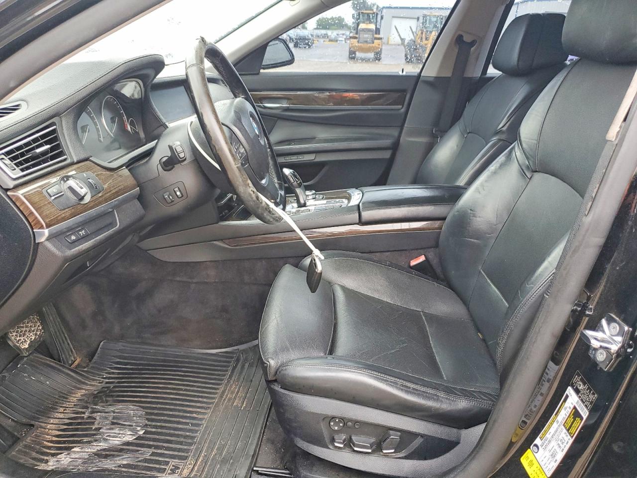 2009 Bmw 750 I Black vin: WBAKA83509CY33950