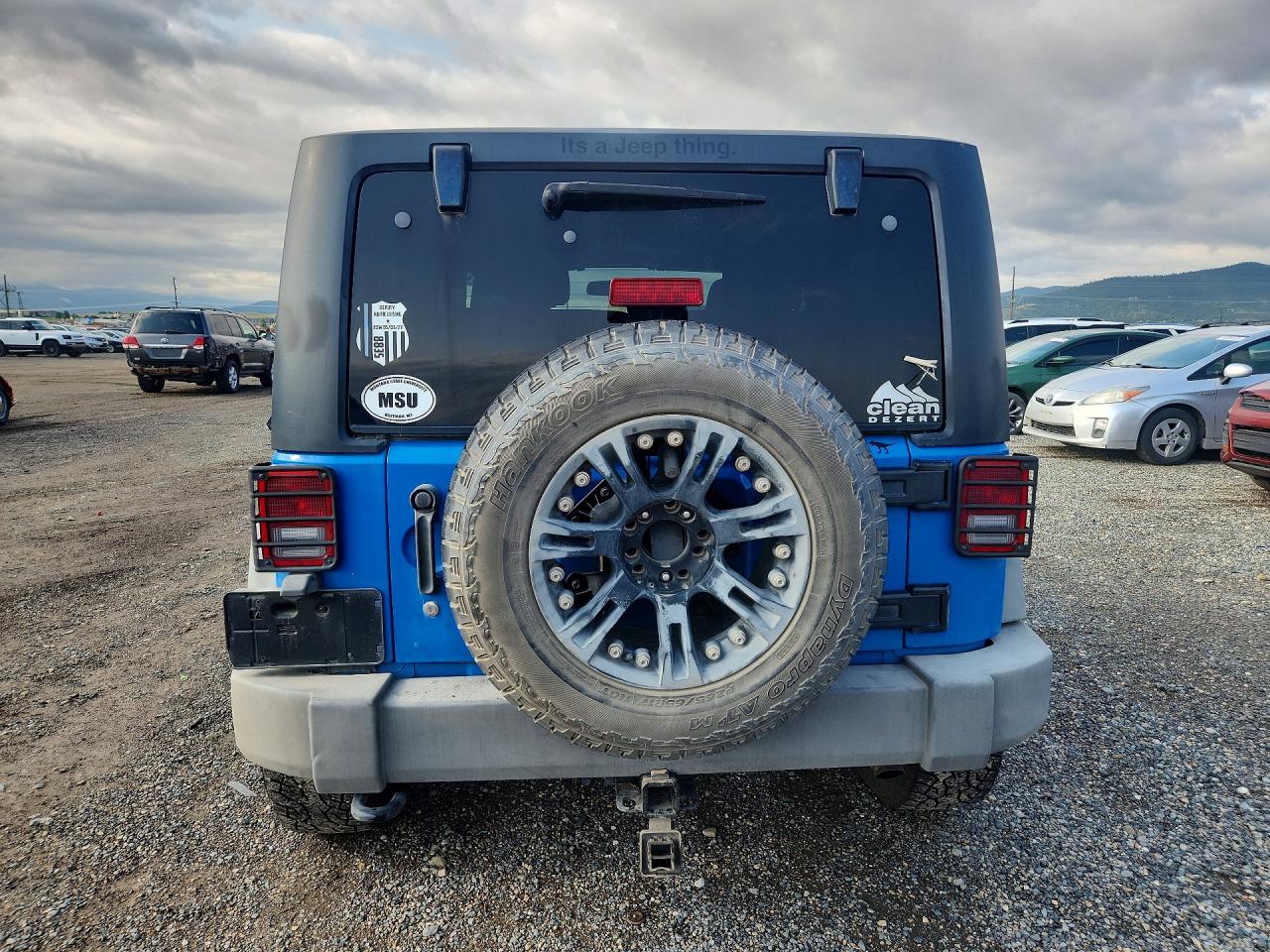 2011 Jeep Wrangler Sport Blue vin: 1J4AA2D13BL548926