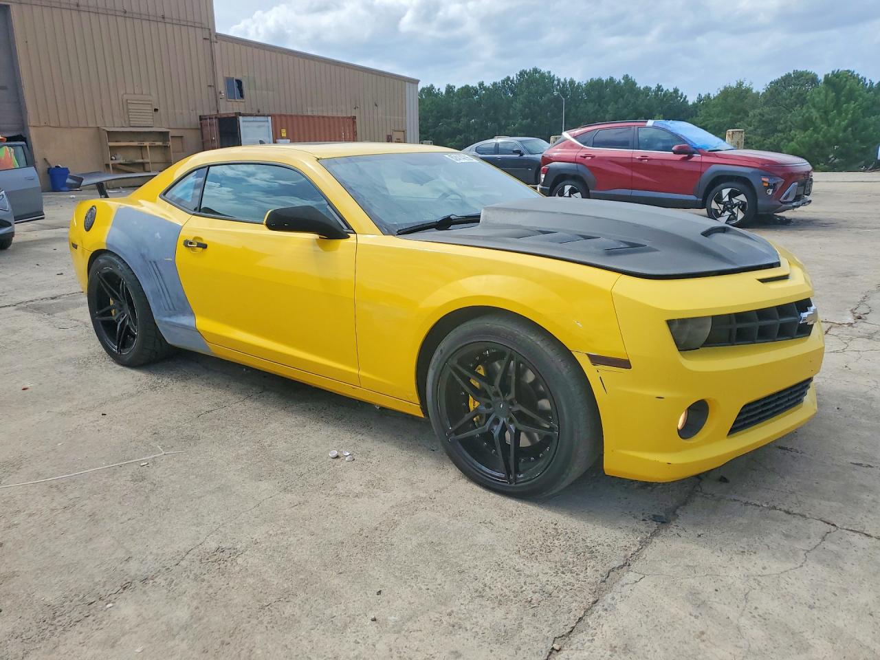 2010 Chevrolet Camaro Ss Yellow vin: 2G1FJ1EJ3A9143085