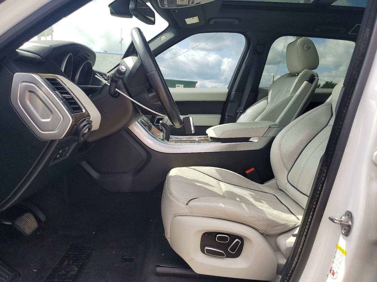 2014 Land Rover Range Rover Sport Hse White vin: SALWR2WF6EA312311