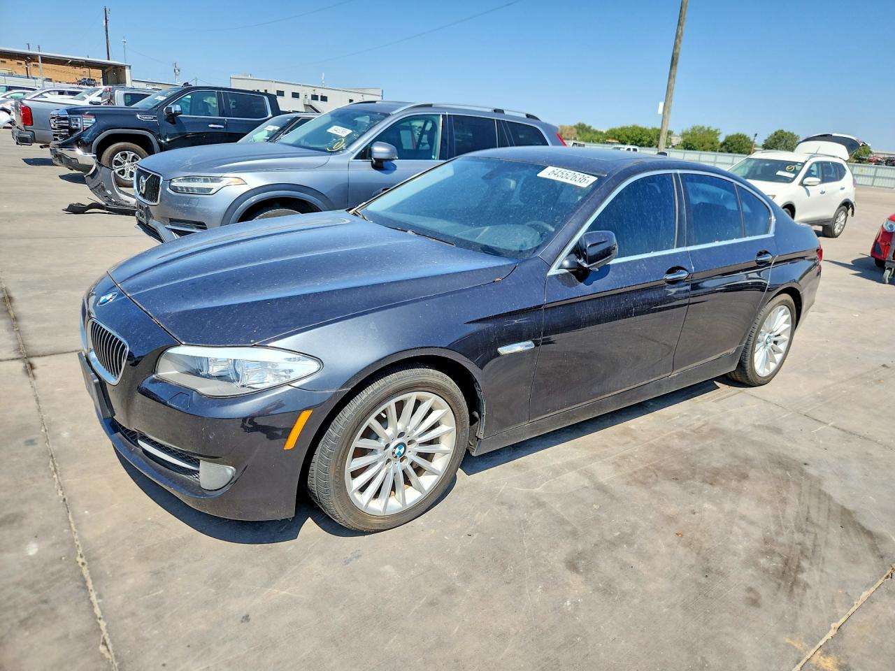 2013 Bmw 535 Xi Gray vin: WBAFU7C55DDU72575