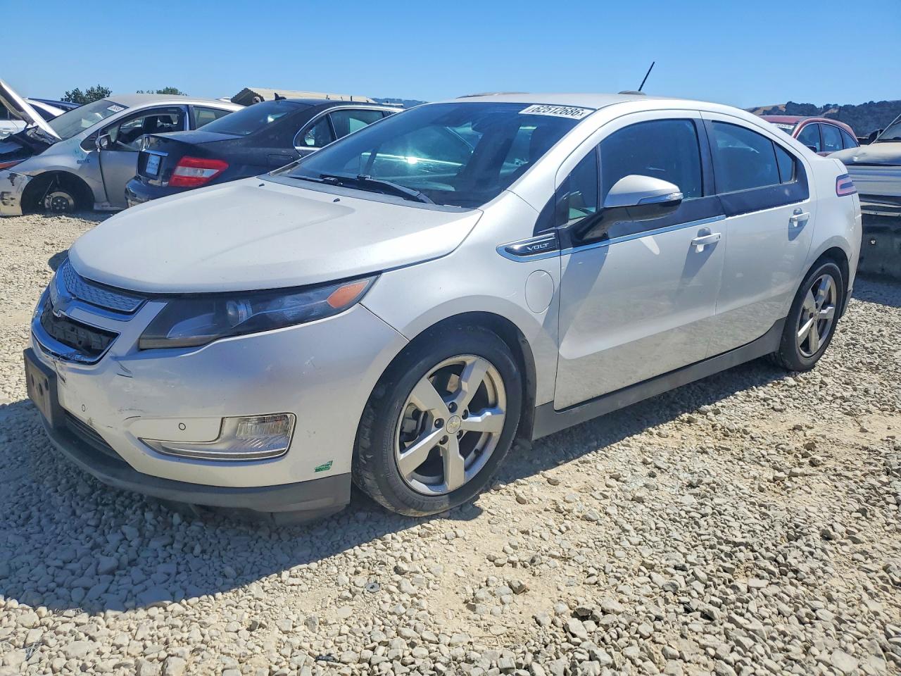 2015 Chevrolet Volt White vin: 1G1RD6E41FU116571