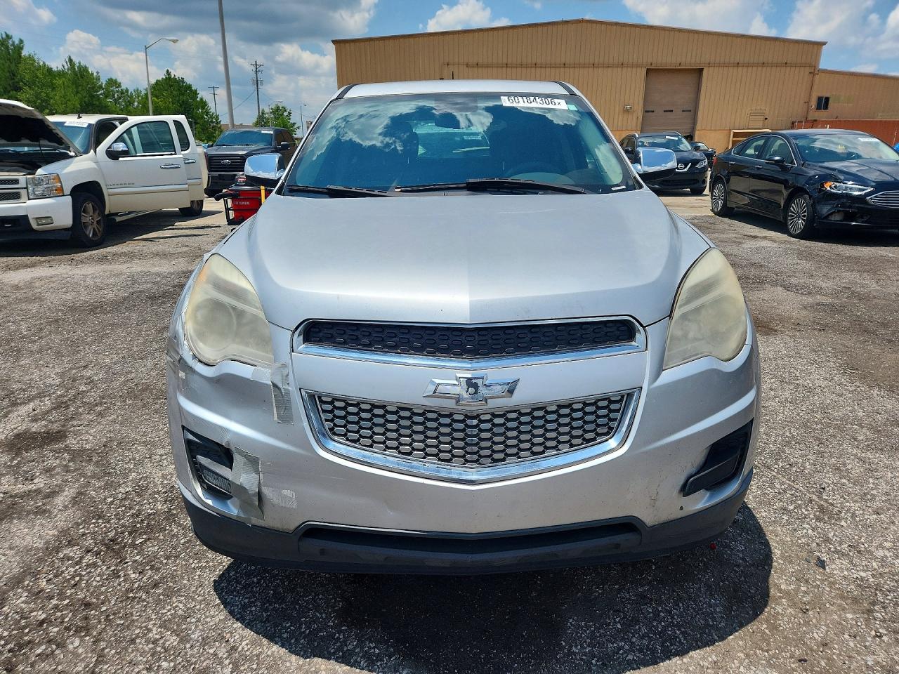2013 Chevrolet Equinox Ls Silver vin: 2GNALBEK6D6227294