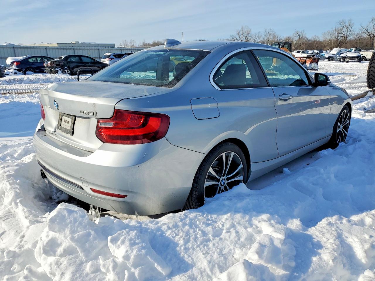 2015 Bmw 228 I Sulev Silver vin: WBA1F9C56FVW98637