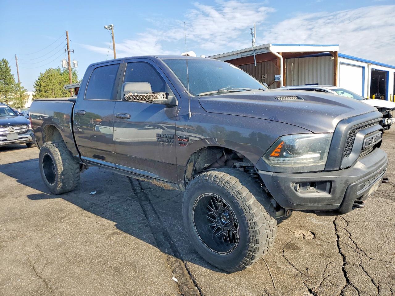 2015 Ram 1500 Rebel Gray vin: 1C6RR7YT6FS735977