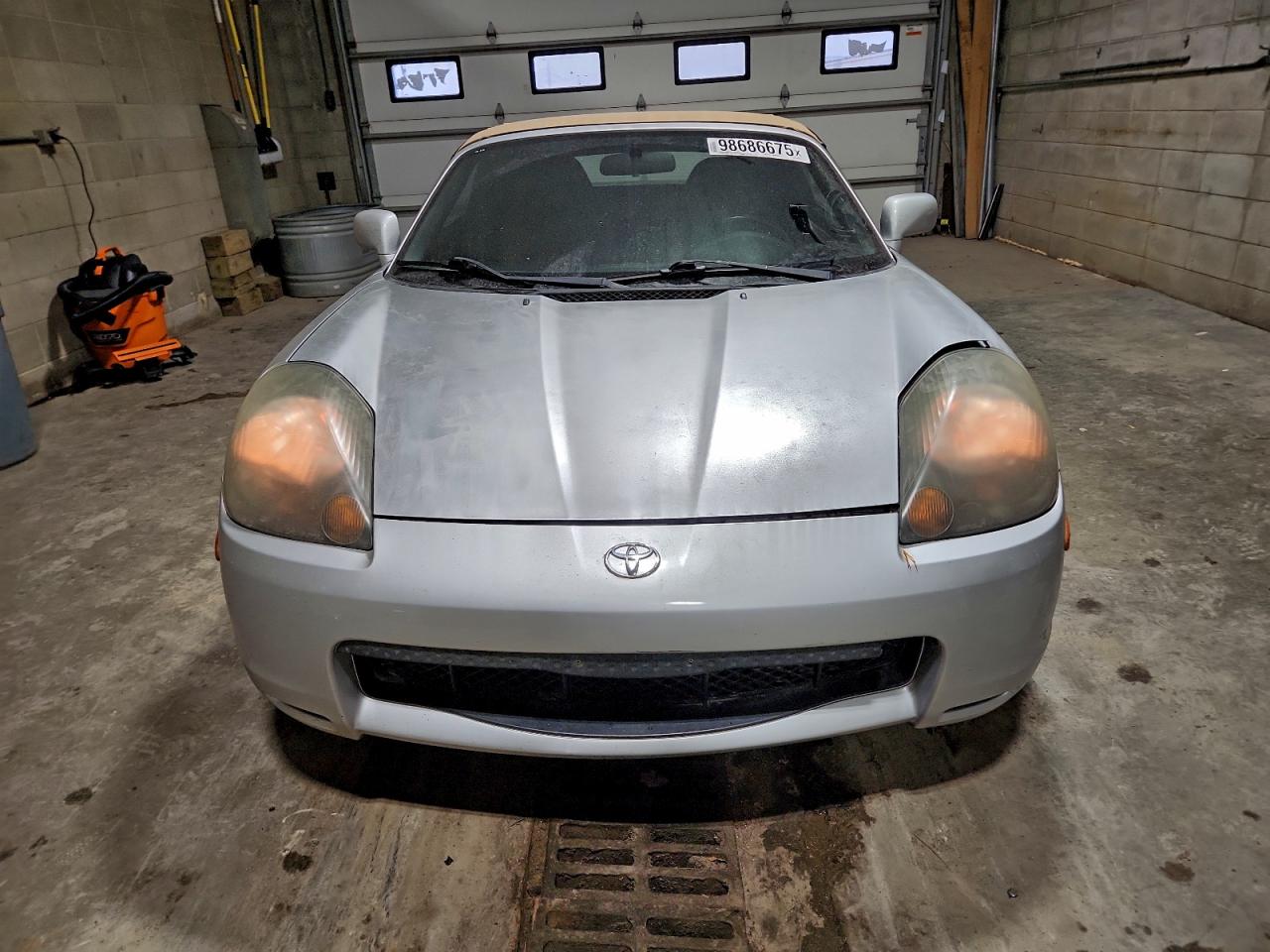 2002 Toyota Mr2 Spyder Silver vin: JTDFR320020048969