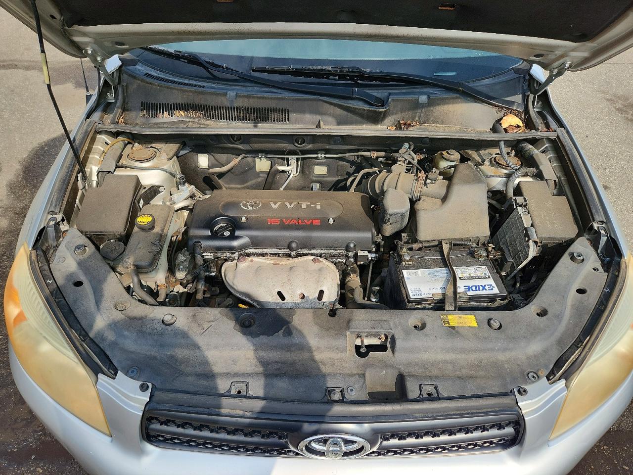 2007 Toyota Rav4 Base Silver vin: JTMBD33V576029975