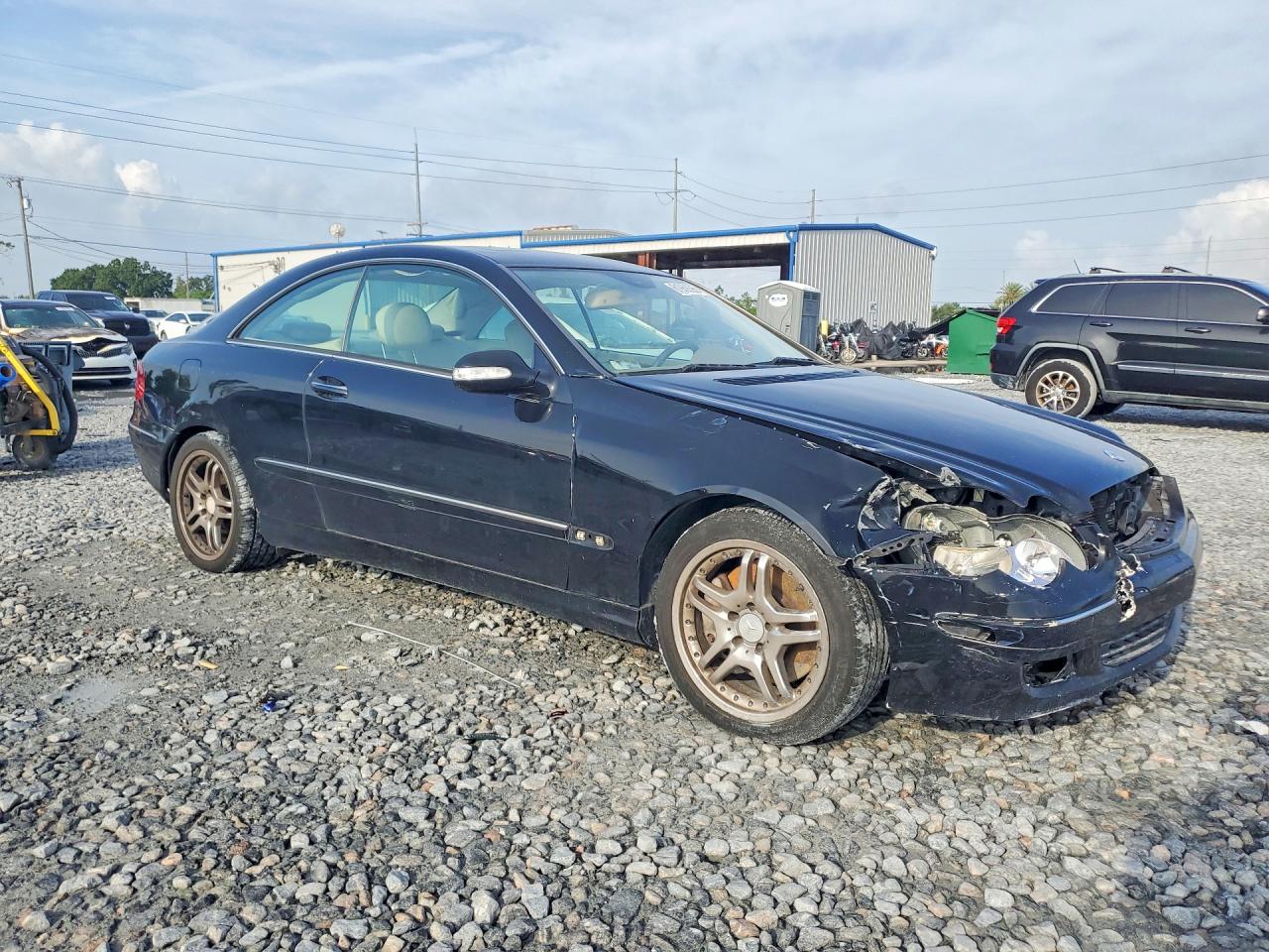 2008 Mercedes-benz Clk 350 Black vin: WDBTJ56H48F239966