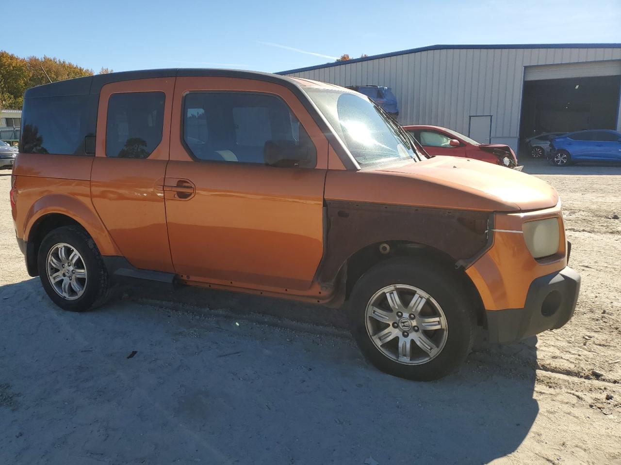 2007 Honda Element Ex Оранжевый vin: 5J6YH18717L006024
