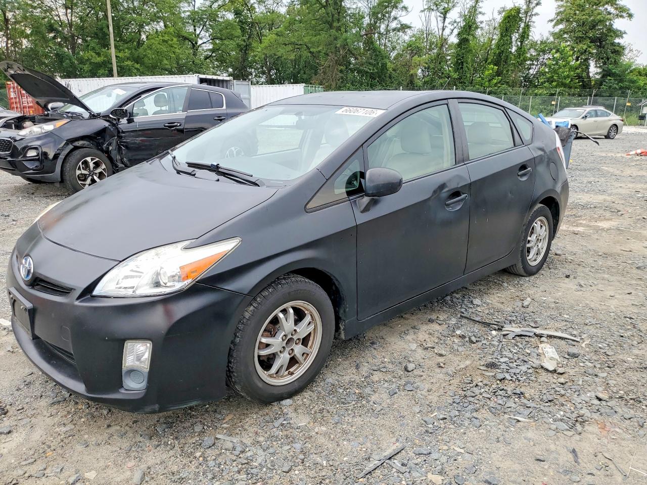 2011 Toyota Prius Two Black vin: JTDKN3DU9B0274650