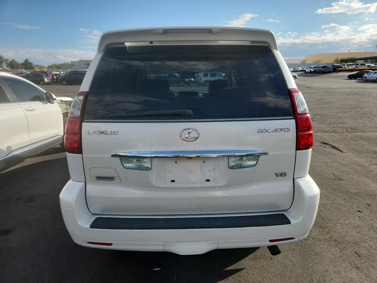 2009 Lexus Gx 470 White vin: JTJBT20XX90178498