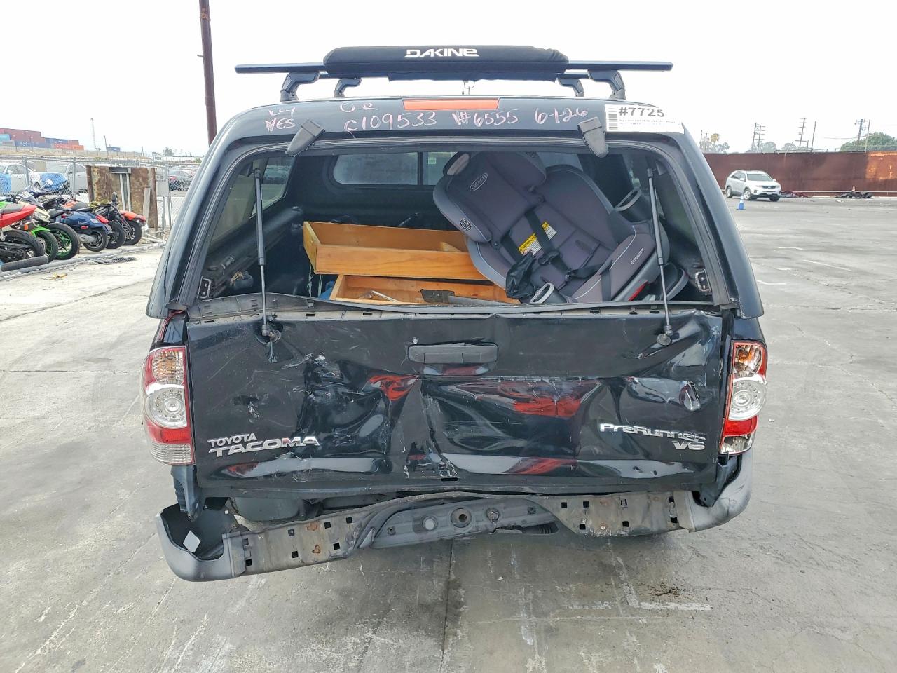 2014 Toyota Tacoma Double Cab Prerunner Черный vin: 5TFJU4GN4EX056555