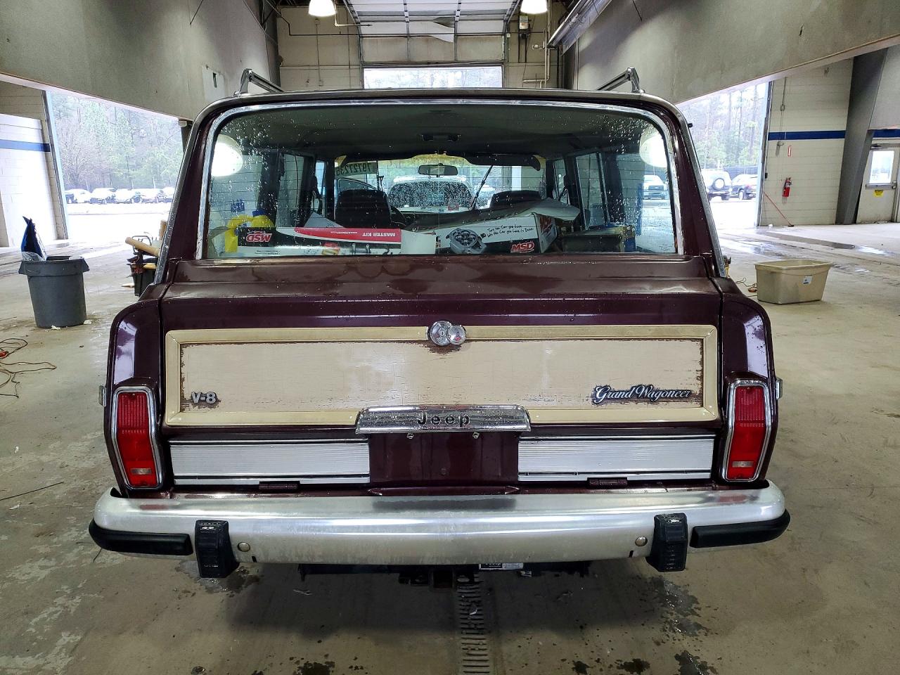 1988 Jeep Grand Wagoneer Brown vin: 1JCNJ15U1JT058363