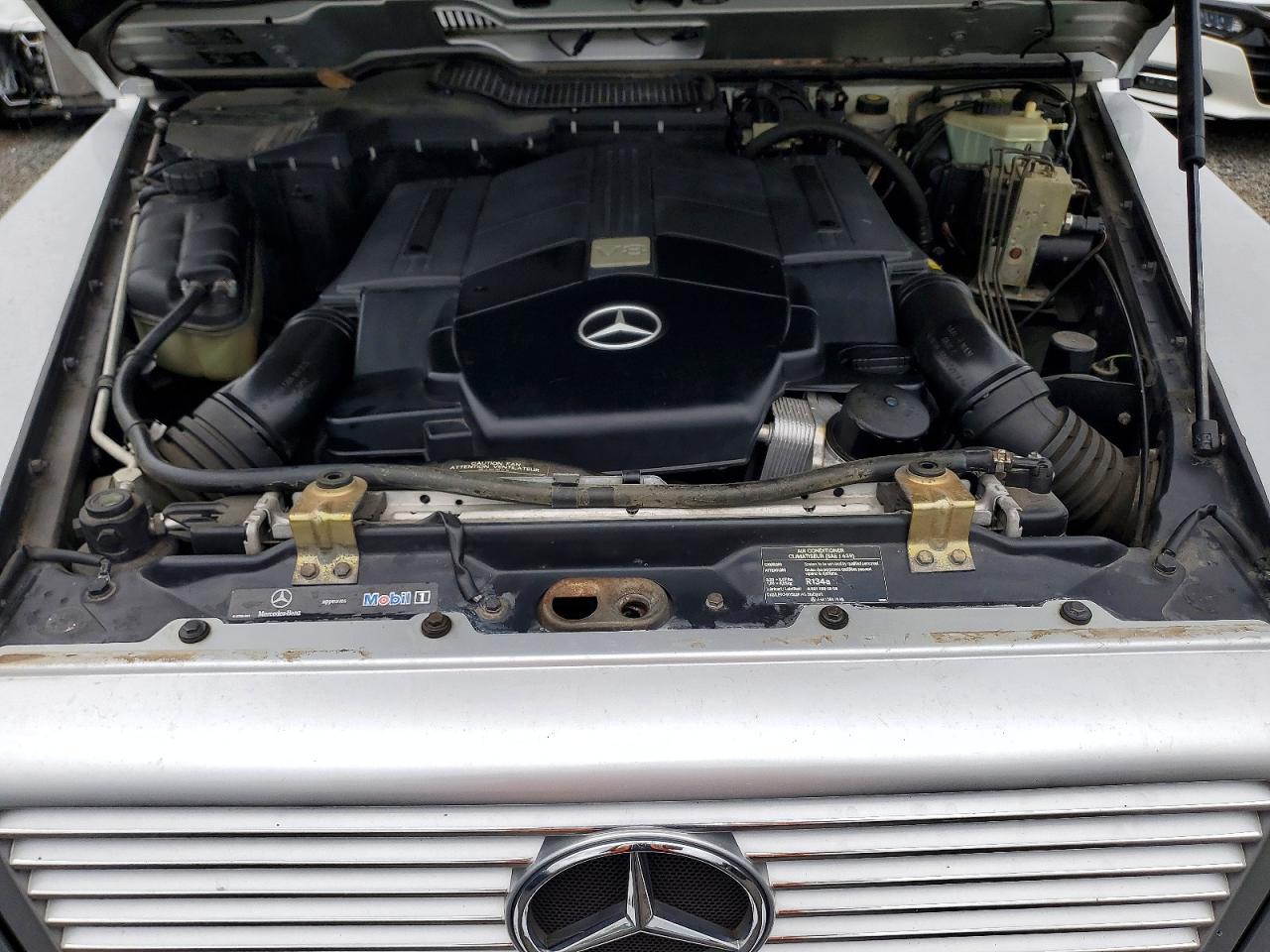 2007 Mercedes-benz G 500 Silver vin: WDCYR49E77X170740