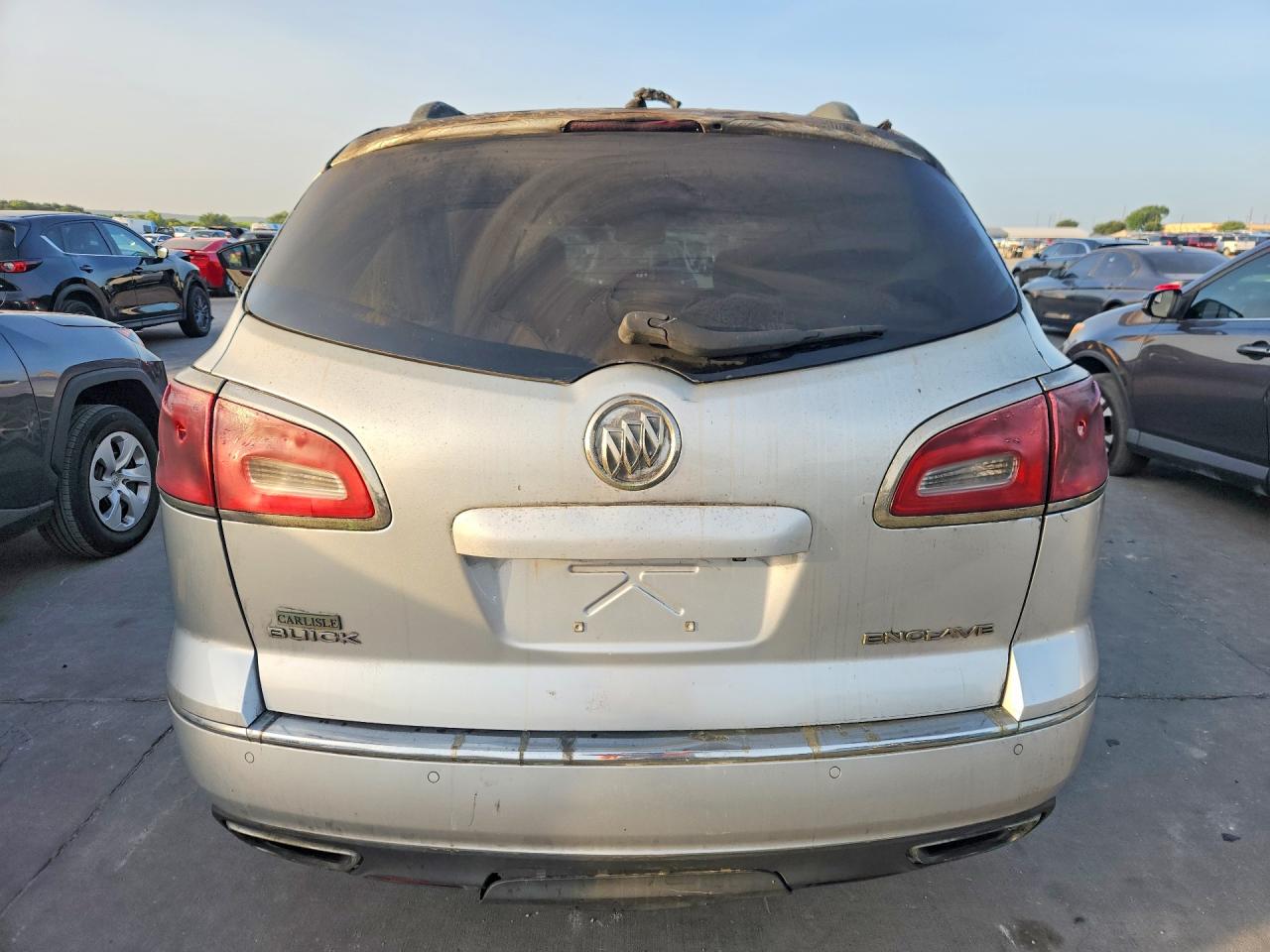 2015 Buick Enclave Silver vin: 5GAKRBKD7FJ354774