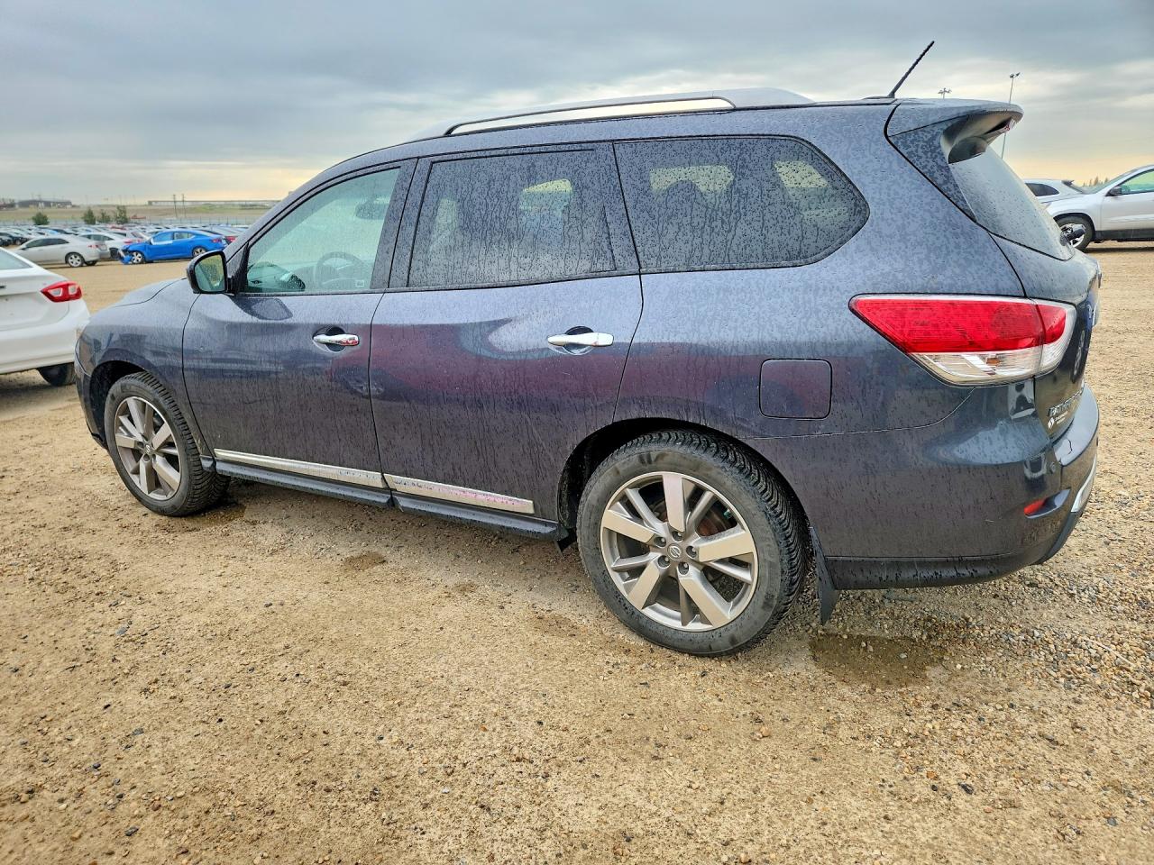 2014 Nissan Pathfinder S Gray vin: 5N1AR2MM3EC702401