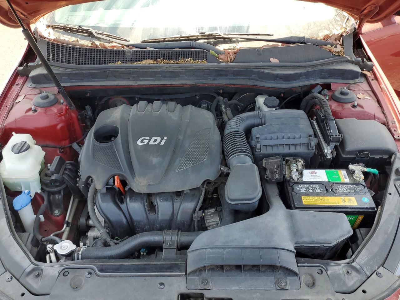 2015 Kia Optima Lx Red vin: 5XXGM4A76FG473575