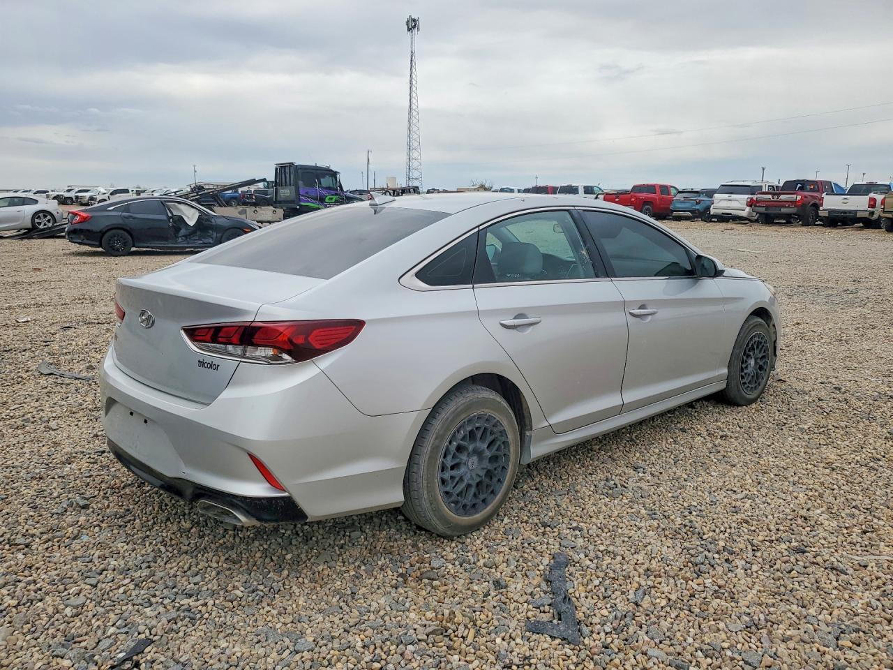 2019 Hyundai Sonata Se Silver vin: 5NPE24AF1KH733688