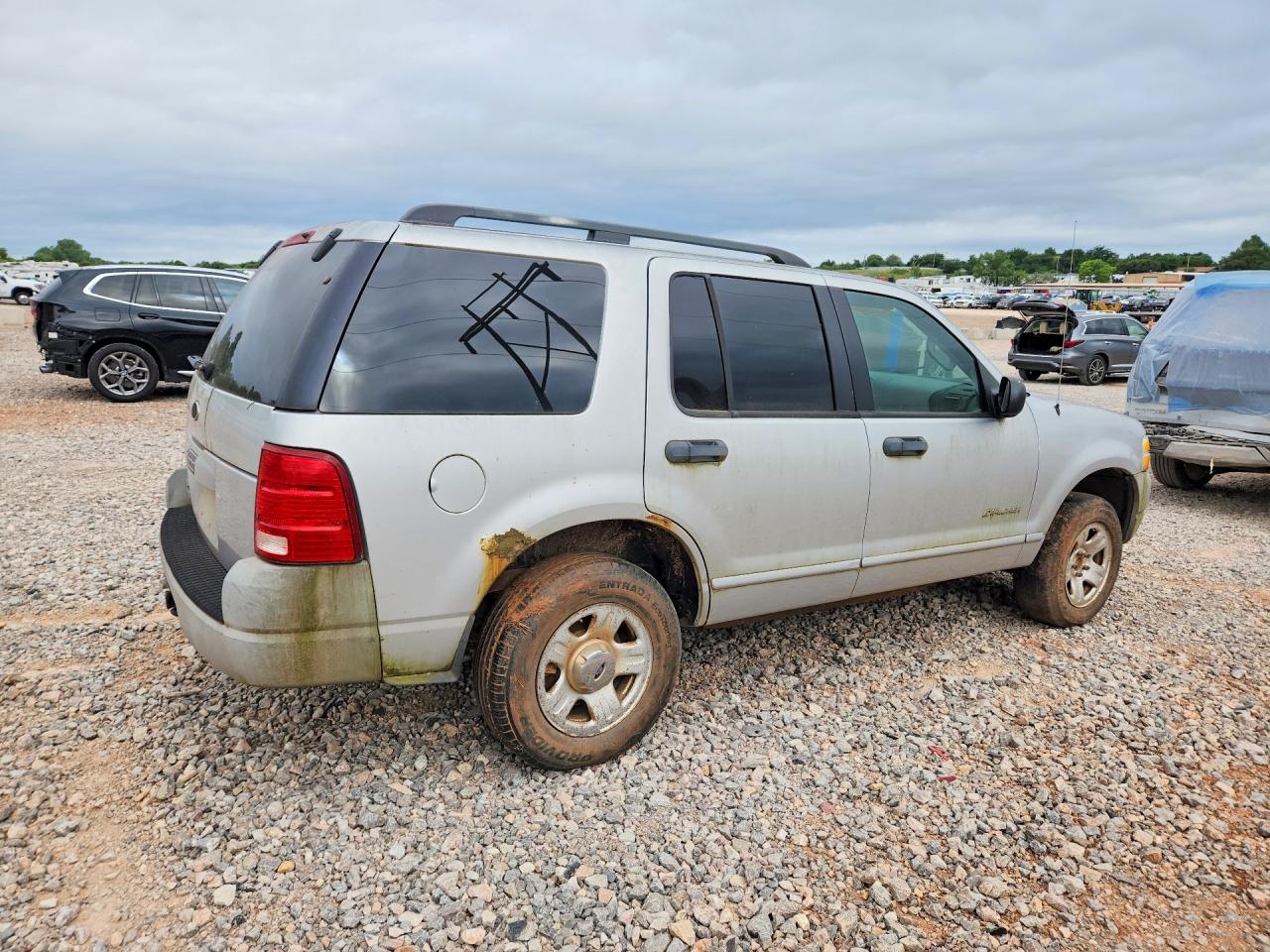 2002 Ford Explorer Xls Silver vin: 1FMZU62E42UB93090