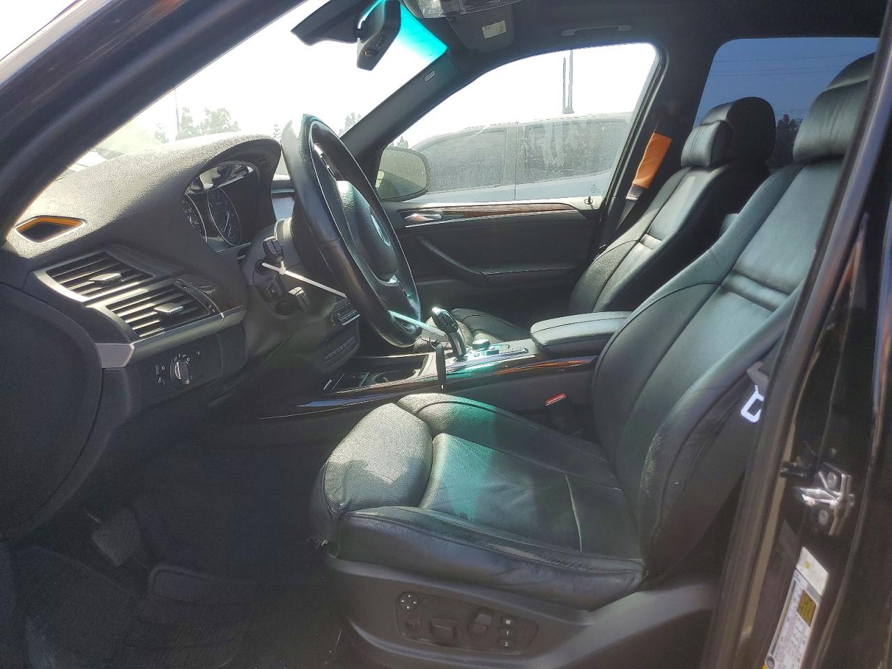 2007 Bmw X5 4.8i Black vin: 5UXFE83597LZ45487