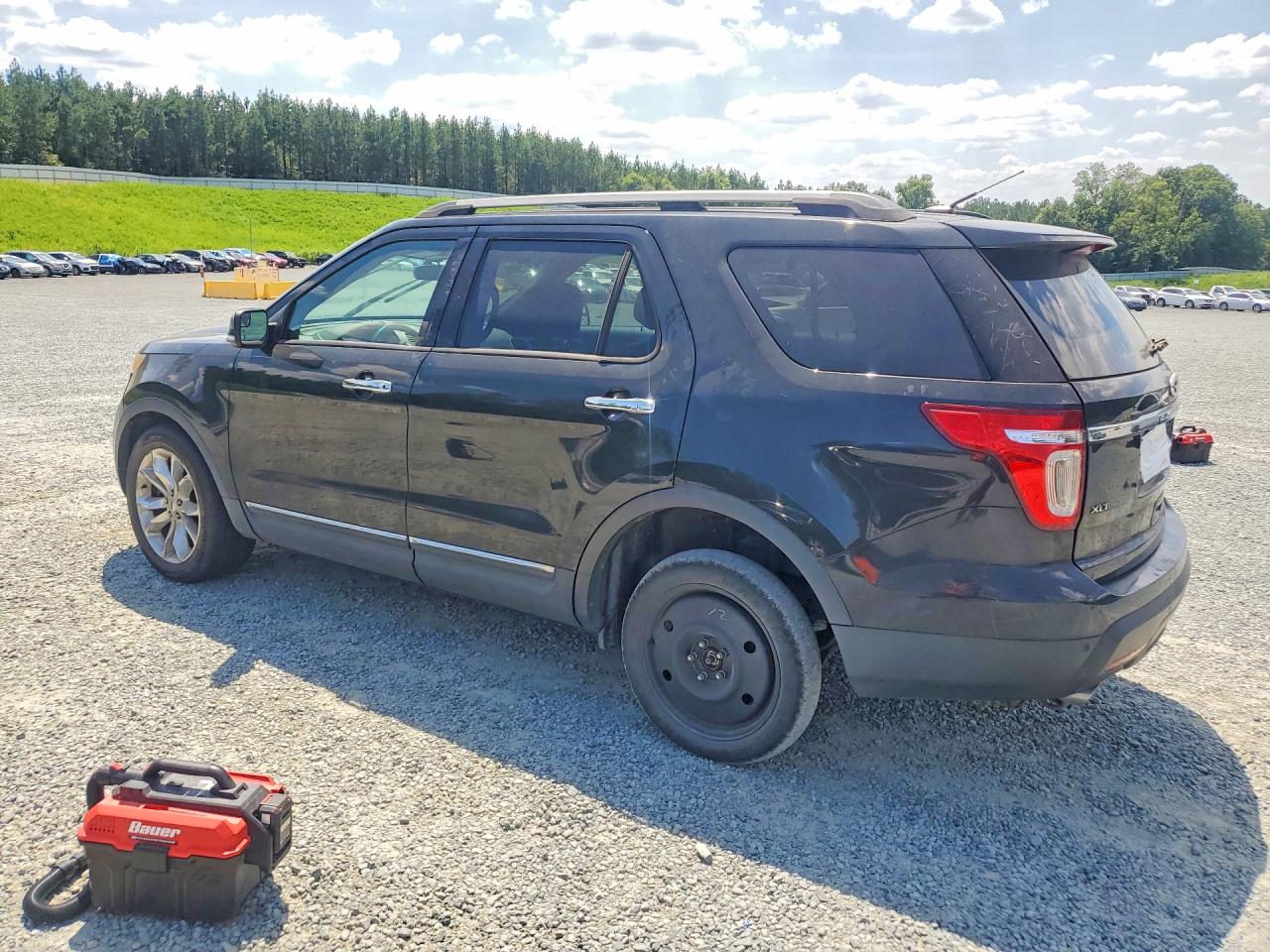 2013 Ford Explorer Xlt Black vin: 1FM5K8D87DGB96087