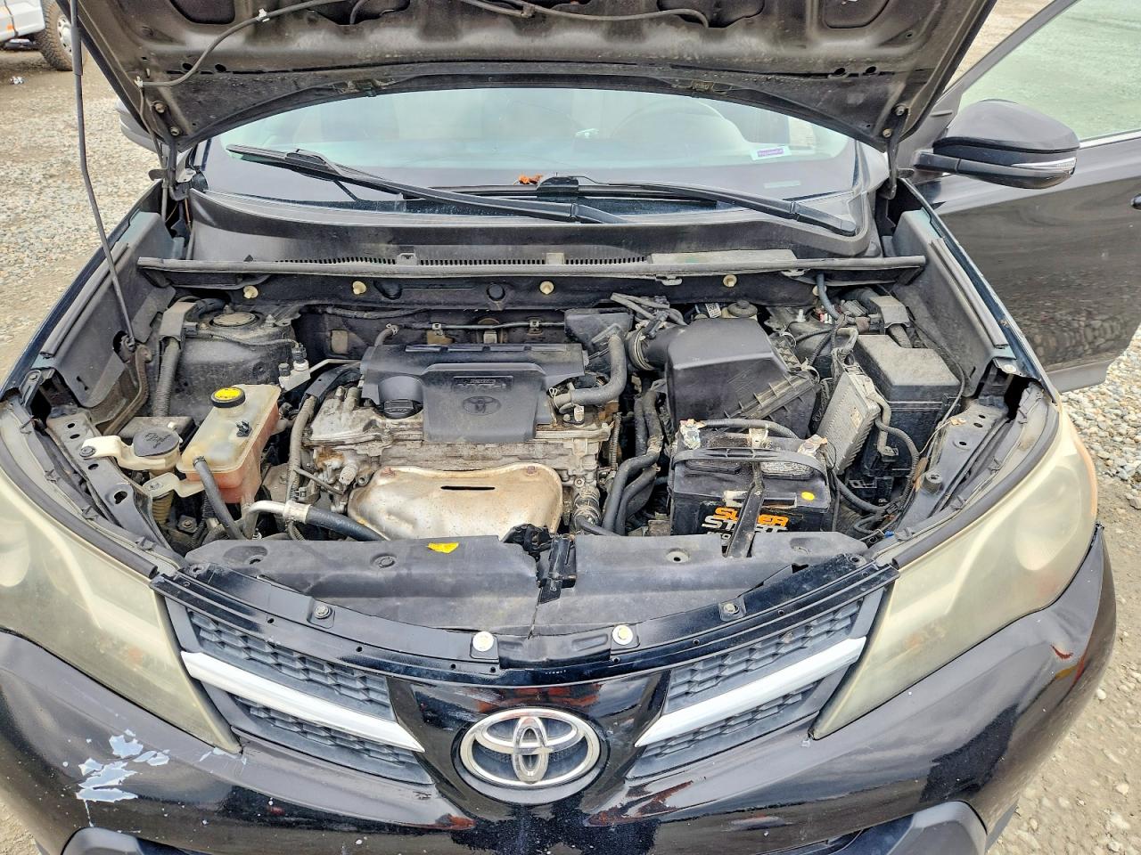 2014 Toyota Rav4 Xle Black vin: 2T3RFREV3EW186571