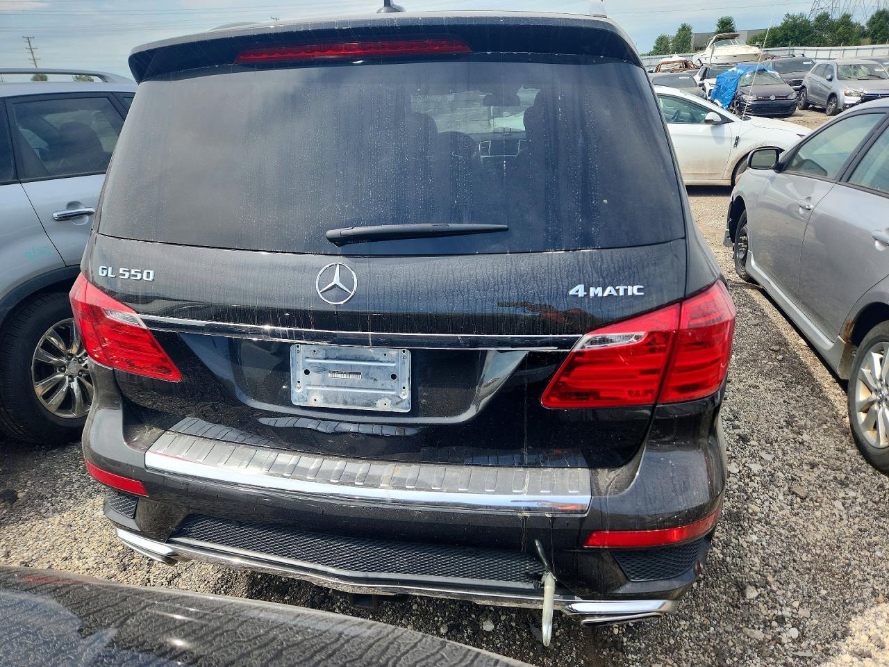 2014 Mercedes-benz Gl 550 4matic Черный vin: 4JGDF7DEXEA387569