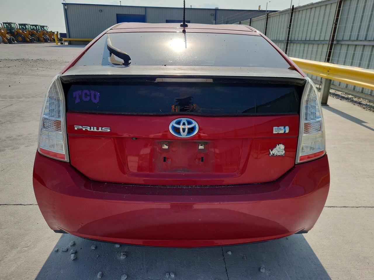 2010 Toyota Prius Iii Red vin: JTDKN3DU0A0163838
