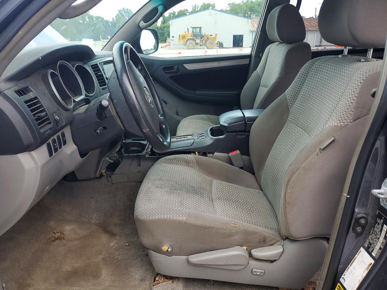 2007 Toyota 4runner Sr5 Gray vin: JTEBU14R570107434